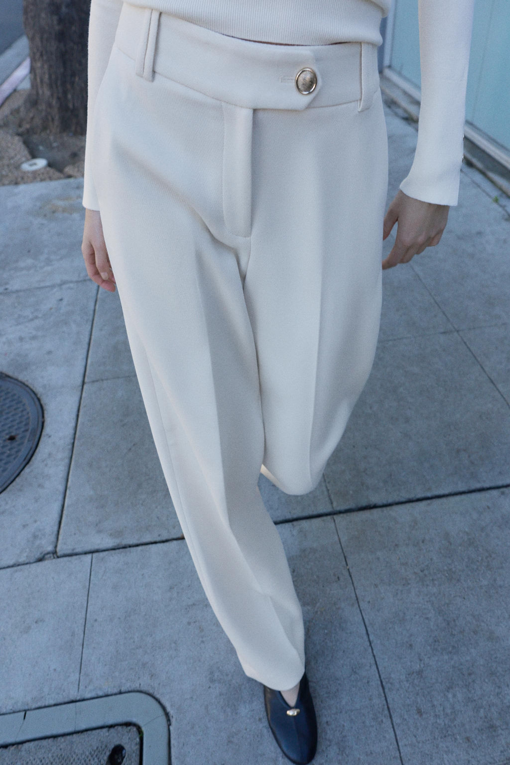 HIGH-WAIST STRAIGHT TROUSERS - Zara фото 15