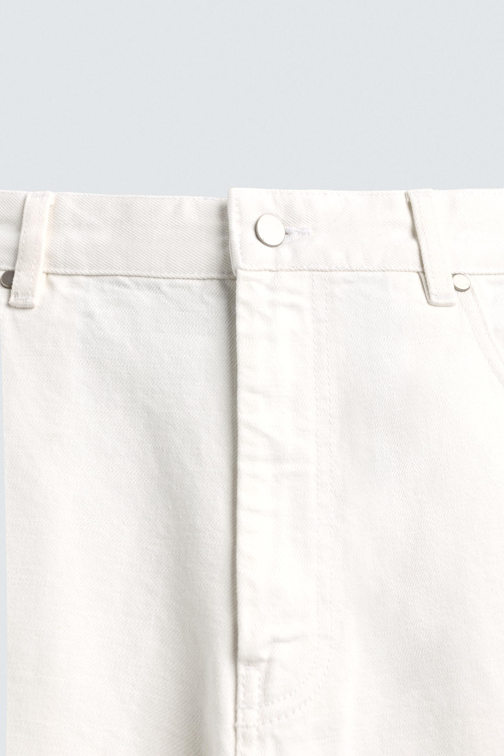JEANS WIDE FIT / Blanco - Zara фото 10