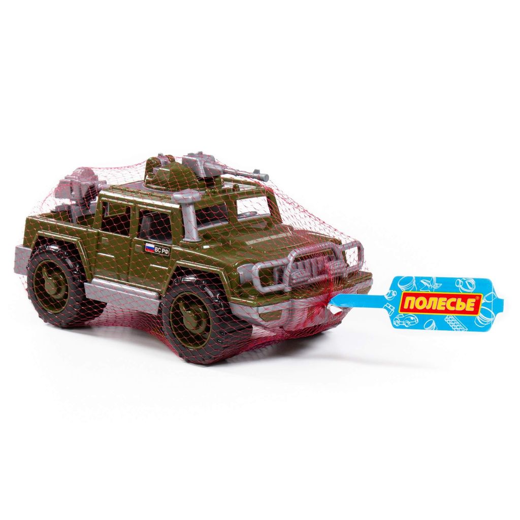 Автомобиль-пикап военный Защитник с 2-мя пулемётами - Полесье фото 6