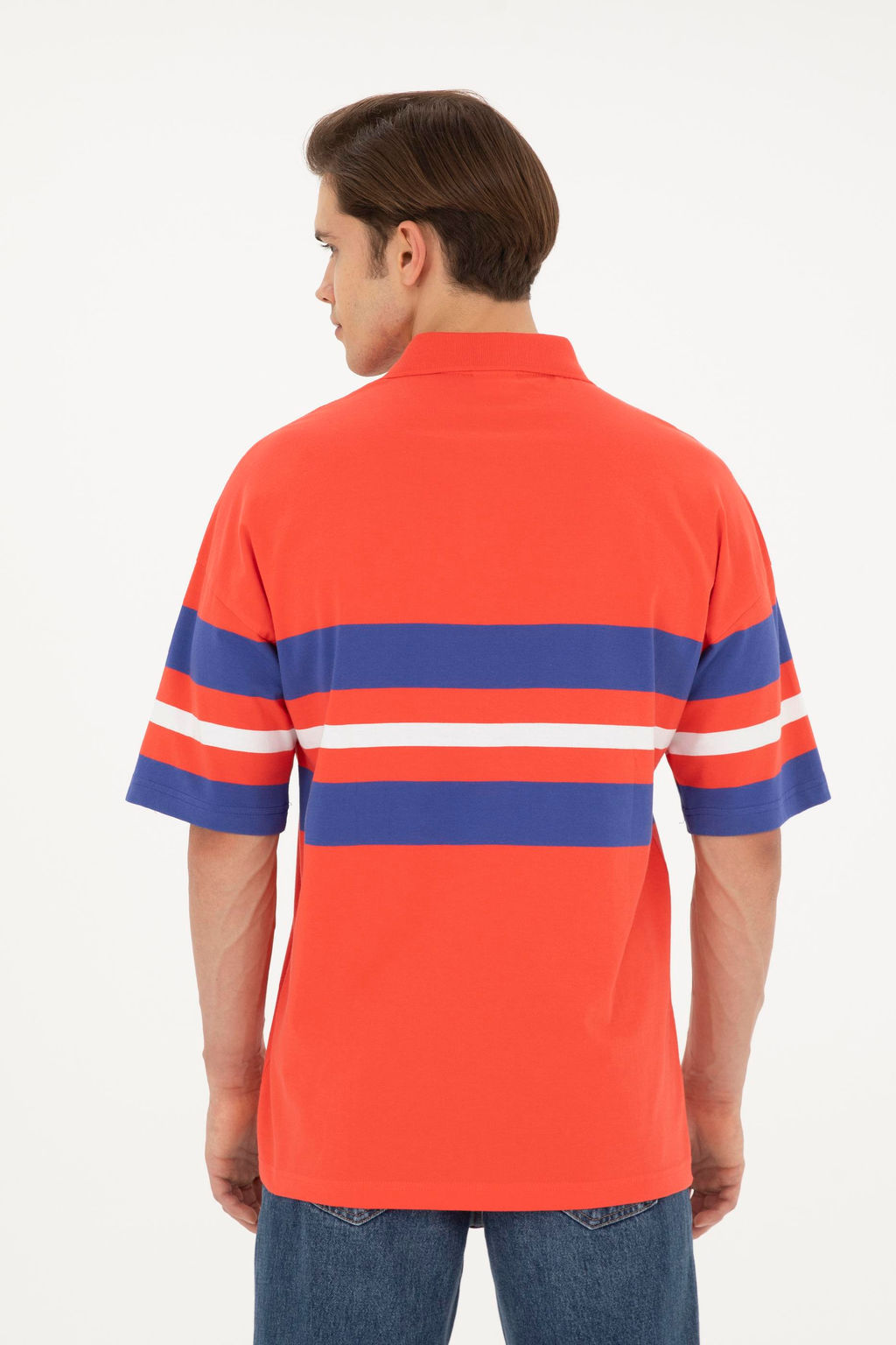 Мужская красная футболка Неожиданная скидка в корзине - U.s. polo assn фото 5