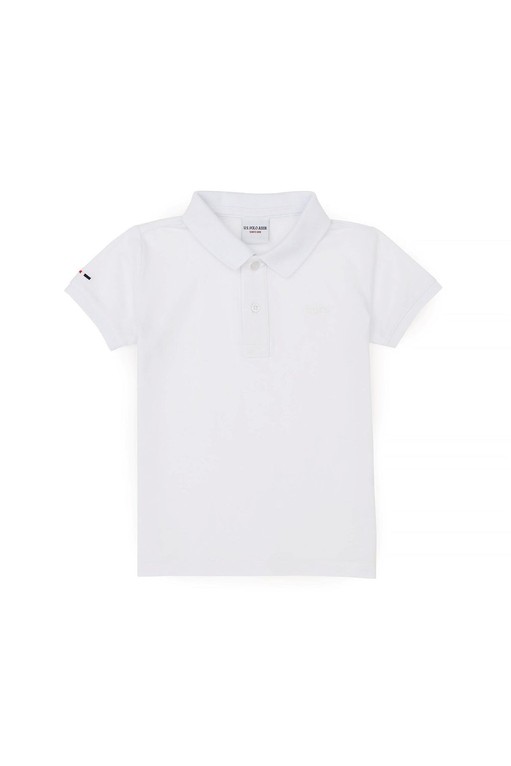 Футболка для мальчиков U.S. Polo Assn. хлопок белая  фото 5