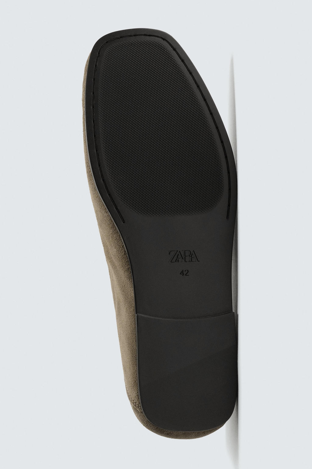 ZAPATO PIEL CASUAL / Gris Topo - Zara фото 7