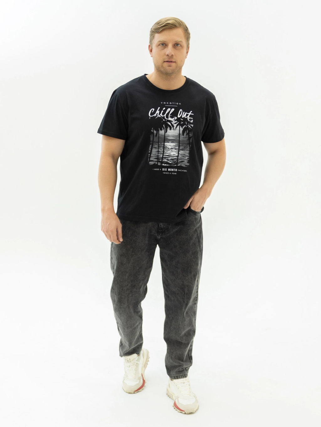 Футболка мужская, мод.1963 - Барболета фото 25