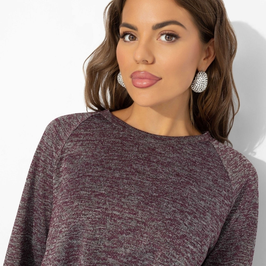 Лонгслив комбинированный, Модный эквивалент (преппи) - Charutti фото 3