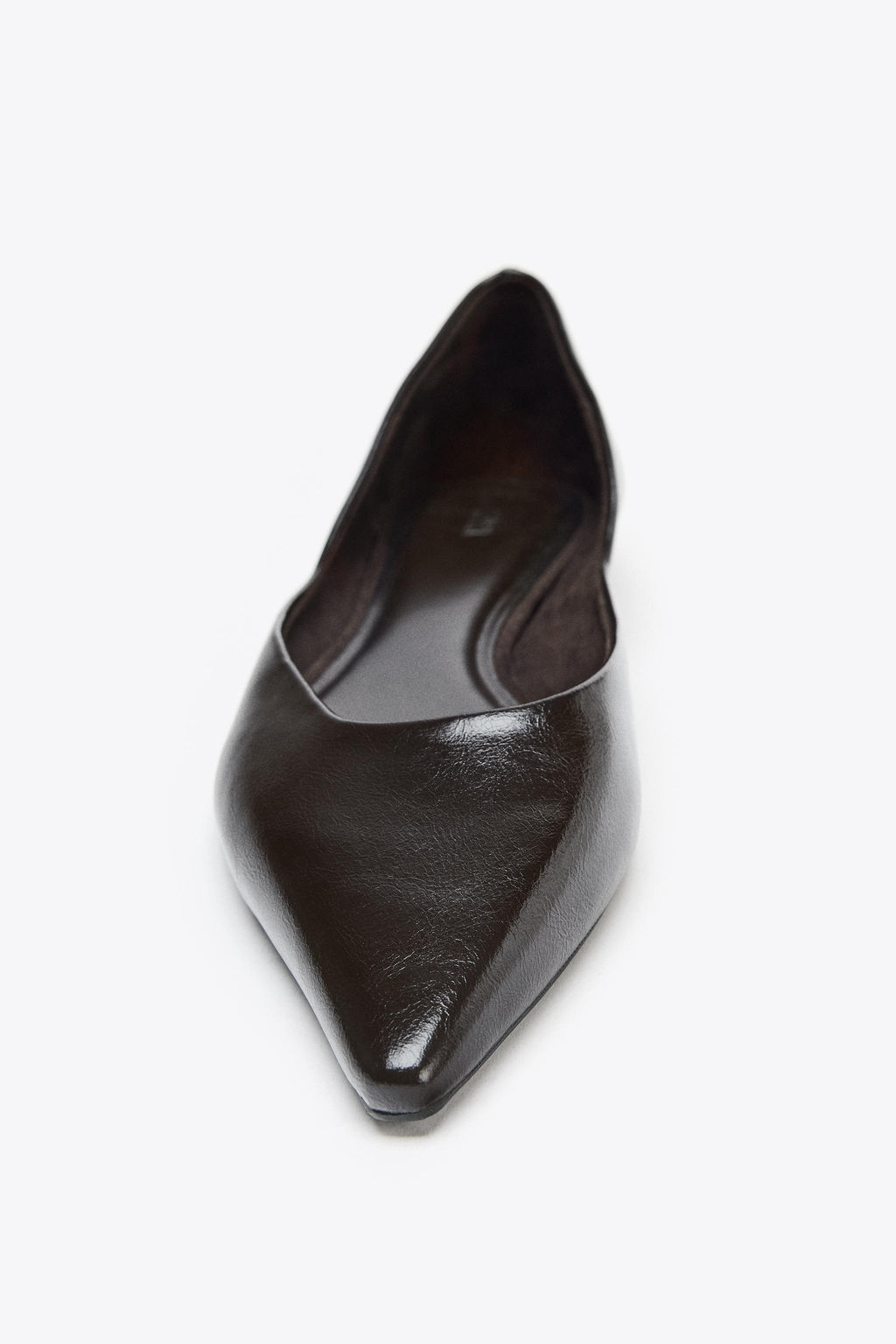 POINTED FLAT SHOES - Zara фото 9