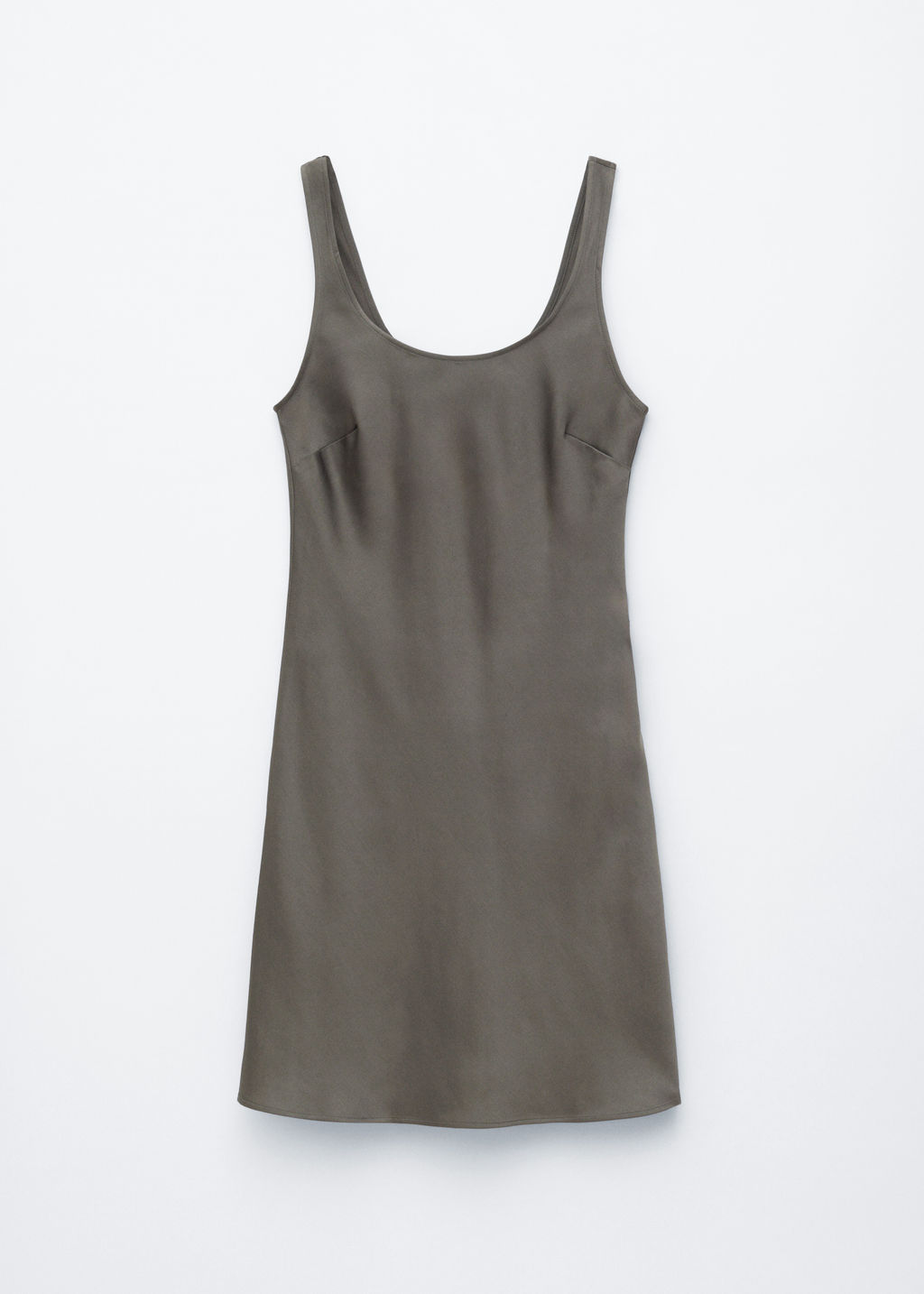 Minivestido lencero de sat?n