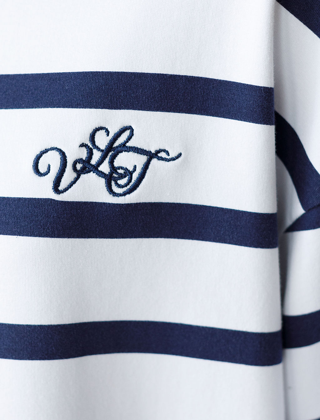 Свободная футболка из хлопкового футера с эластаном