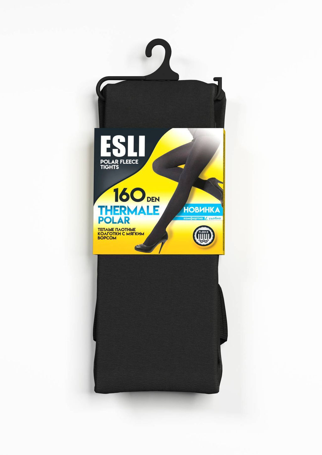 Колготки теплые ESLI THERMALE POLAR 160 nero