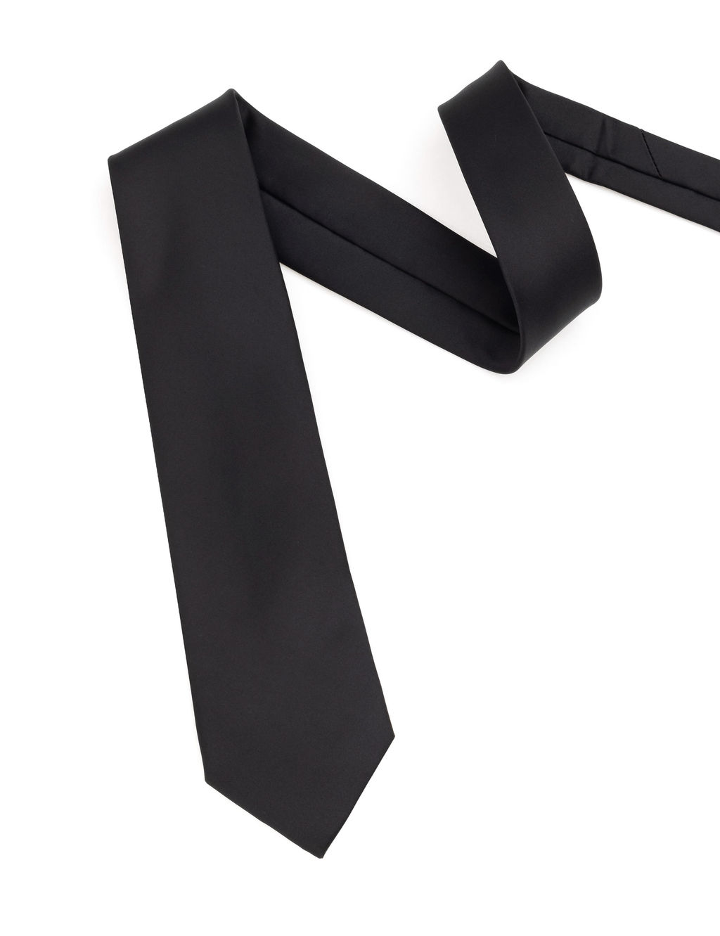 Черный базовый галстук - Cacharel фото 6