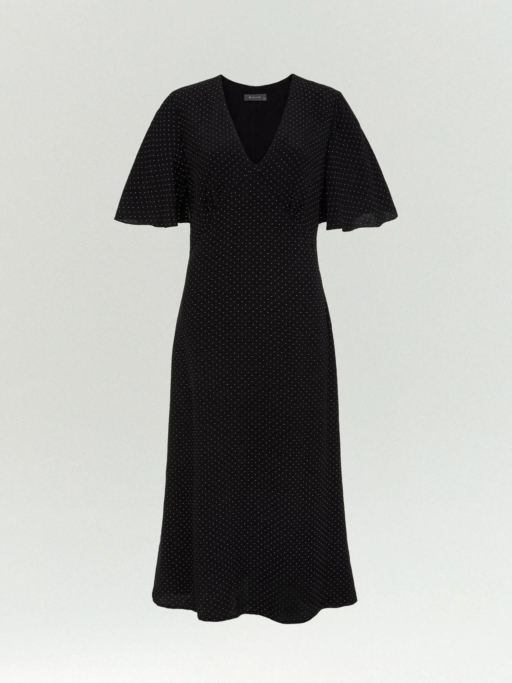 ЕМКА / Платье миди из 100% вискозы в горох - Emka фото 6