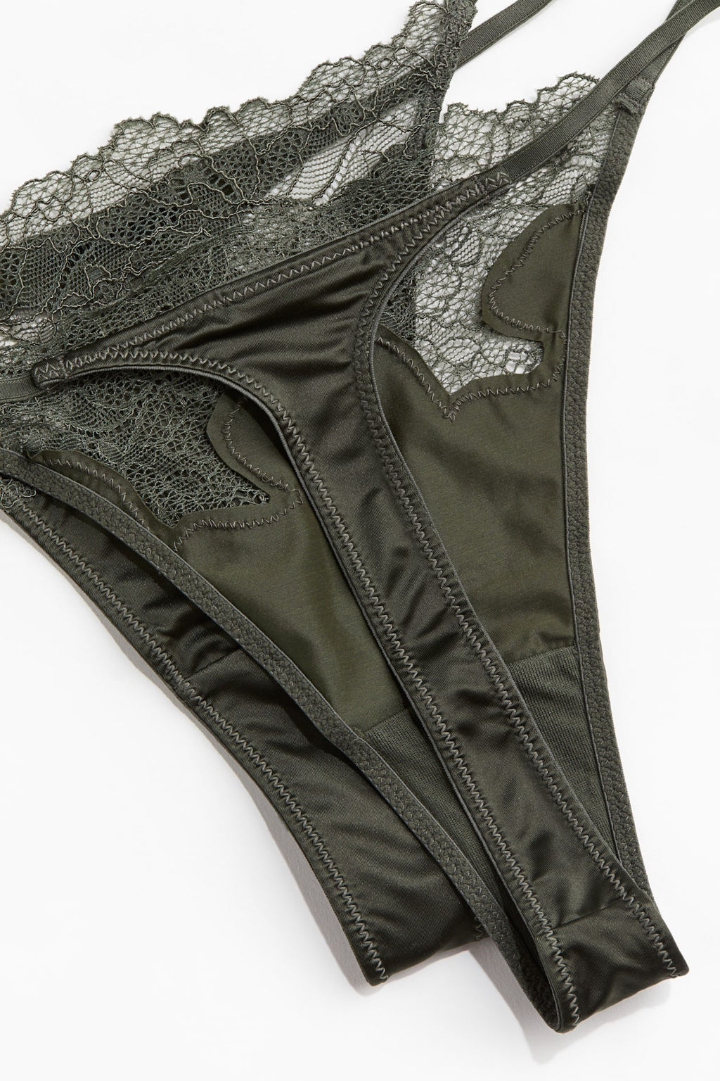 Pack de 2 bragas Thong de microfibra - H&m фото 2