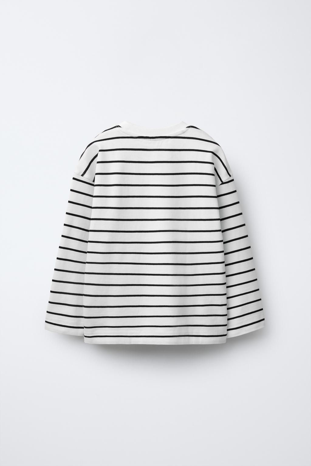 HEART EMBROIDERED PATCH T-SHIRT - Zara фото 4