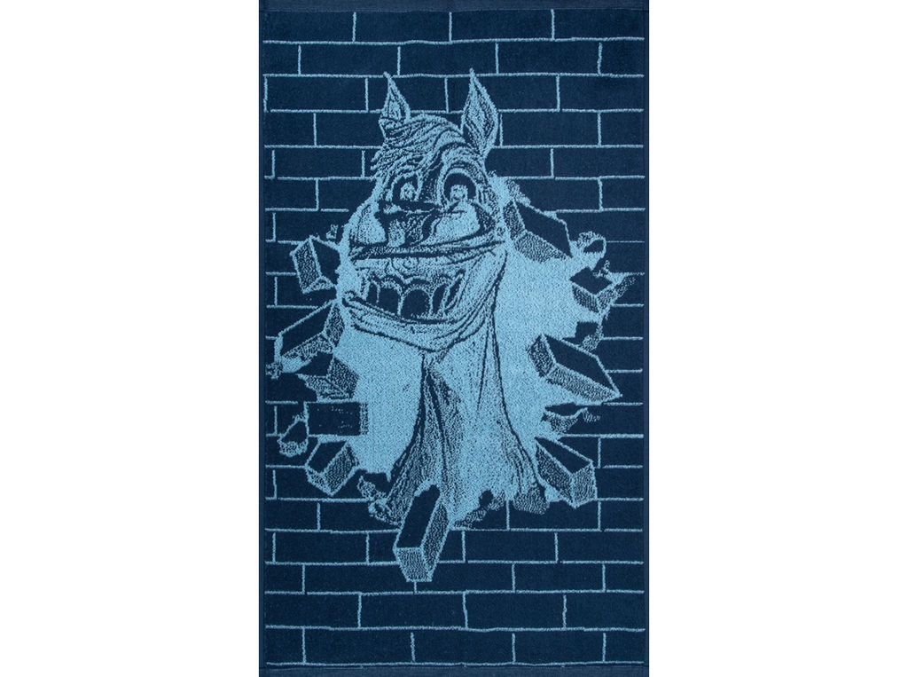 Полотенце махровое 6с103.412ж1 Здрасте конь(джинс) 50х90см