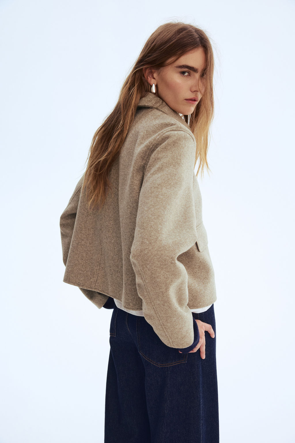 Chaqueta con cuello camisero - H&m фото 6