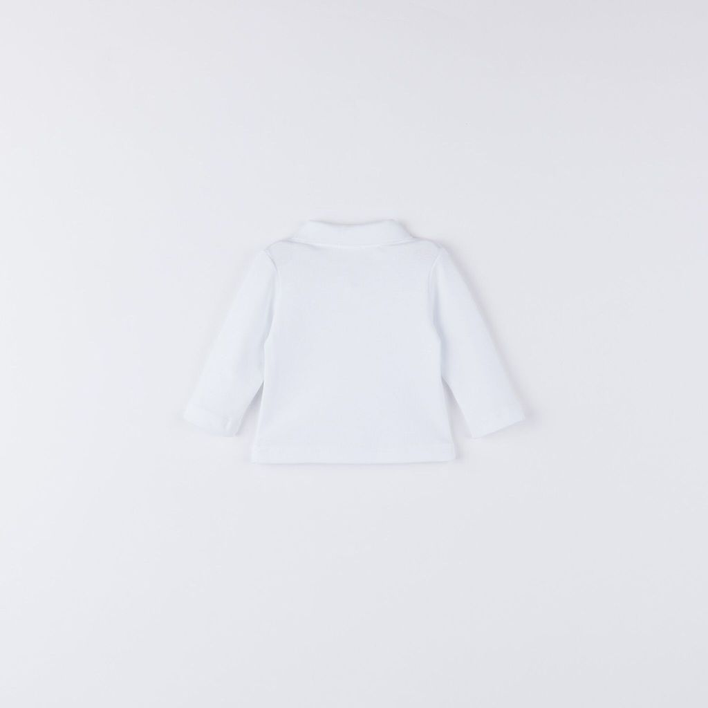 Рубашка с воротником поло Молоко 0+ - Bungly фото 3