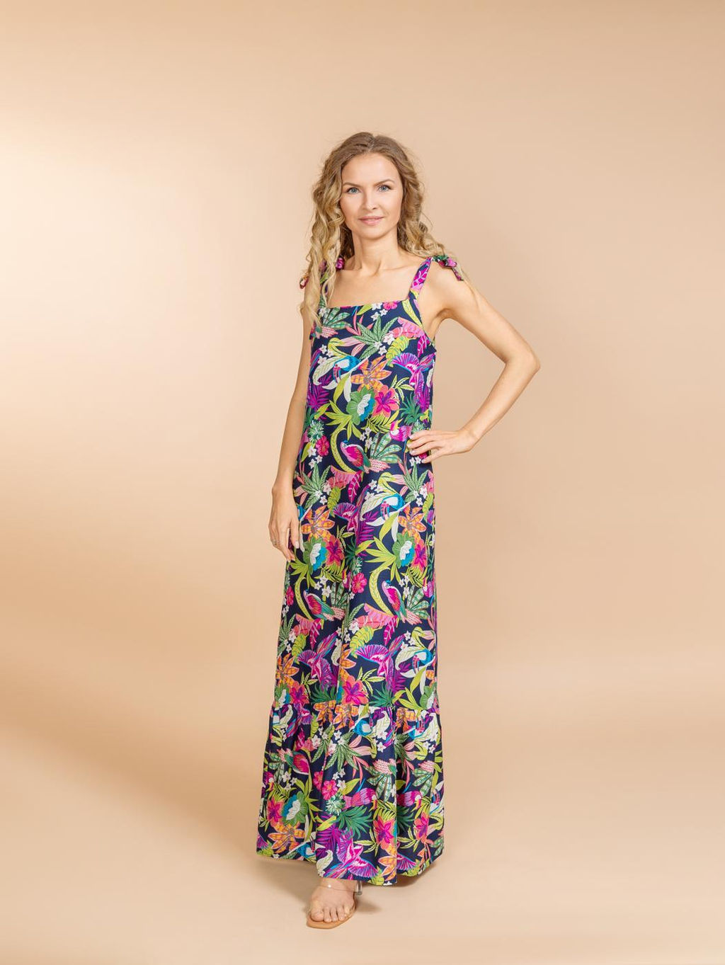 Платье (вискоза) №25-217-2 - Ганг фото 3