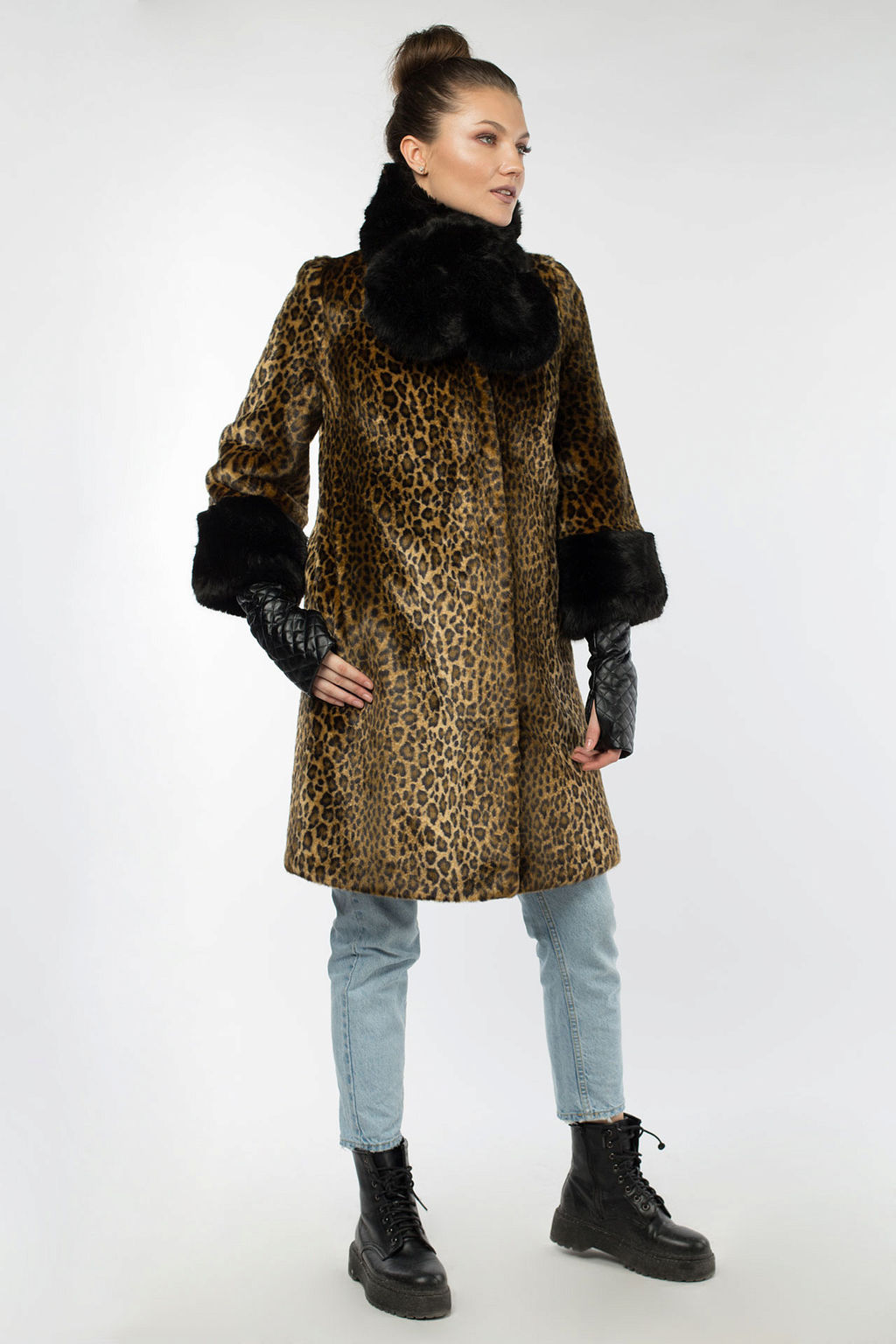 02-0764 Пальто женское утепленное - El podio фото 4