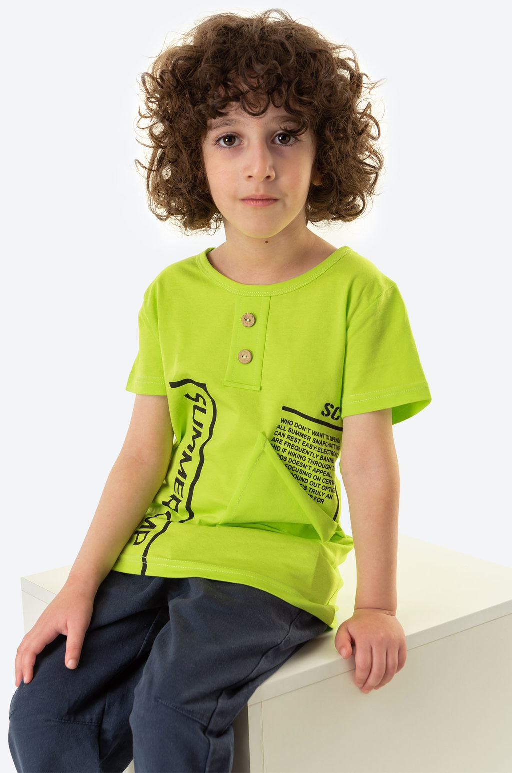 Футболка с лайкрой для мальчика Bonito фото 11