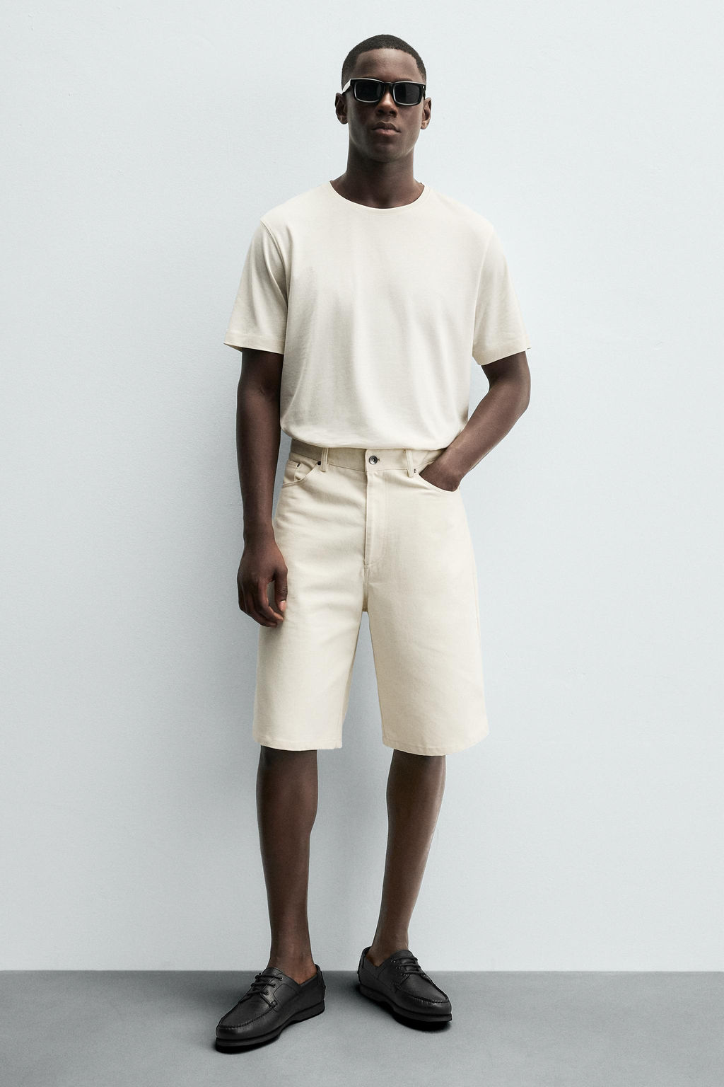 LEATHER DECK SHOES - Zara фото 2