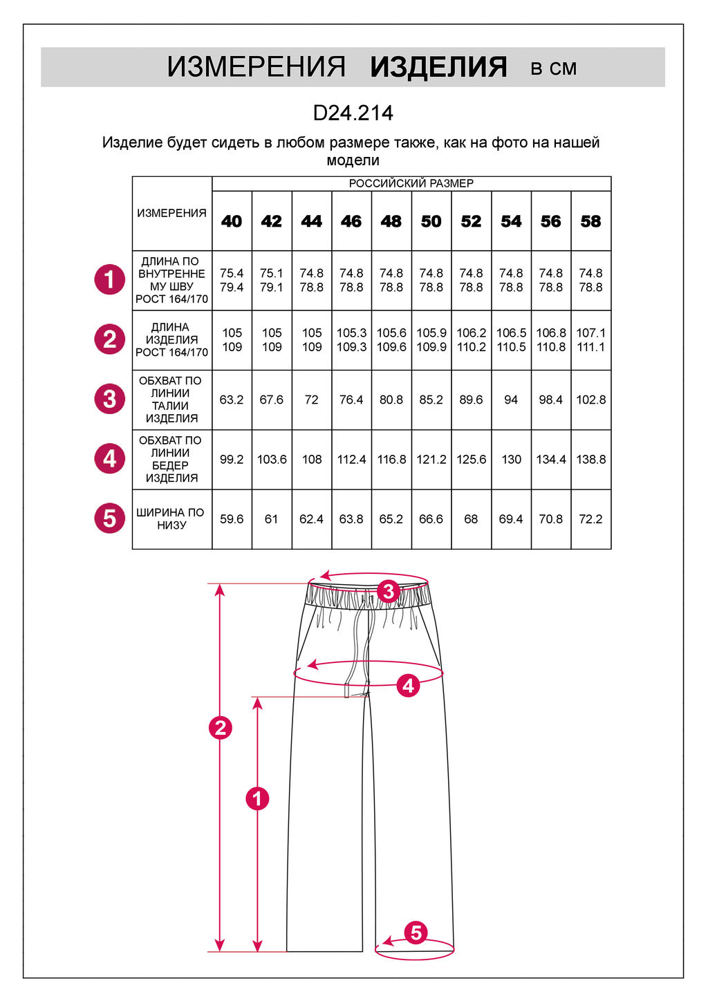 ЛИКВИДАЦИЯ / Свободные брюки из плотного лиоцела на резинке - Vilatte фото 7