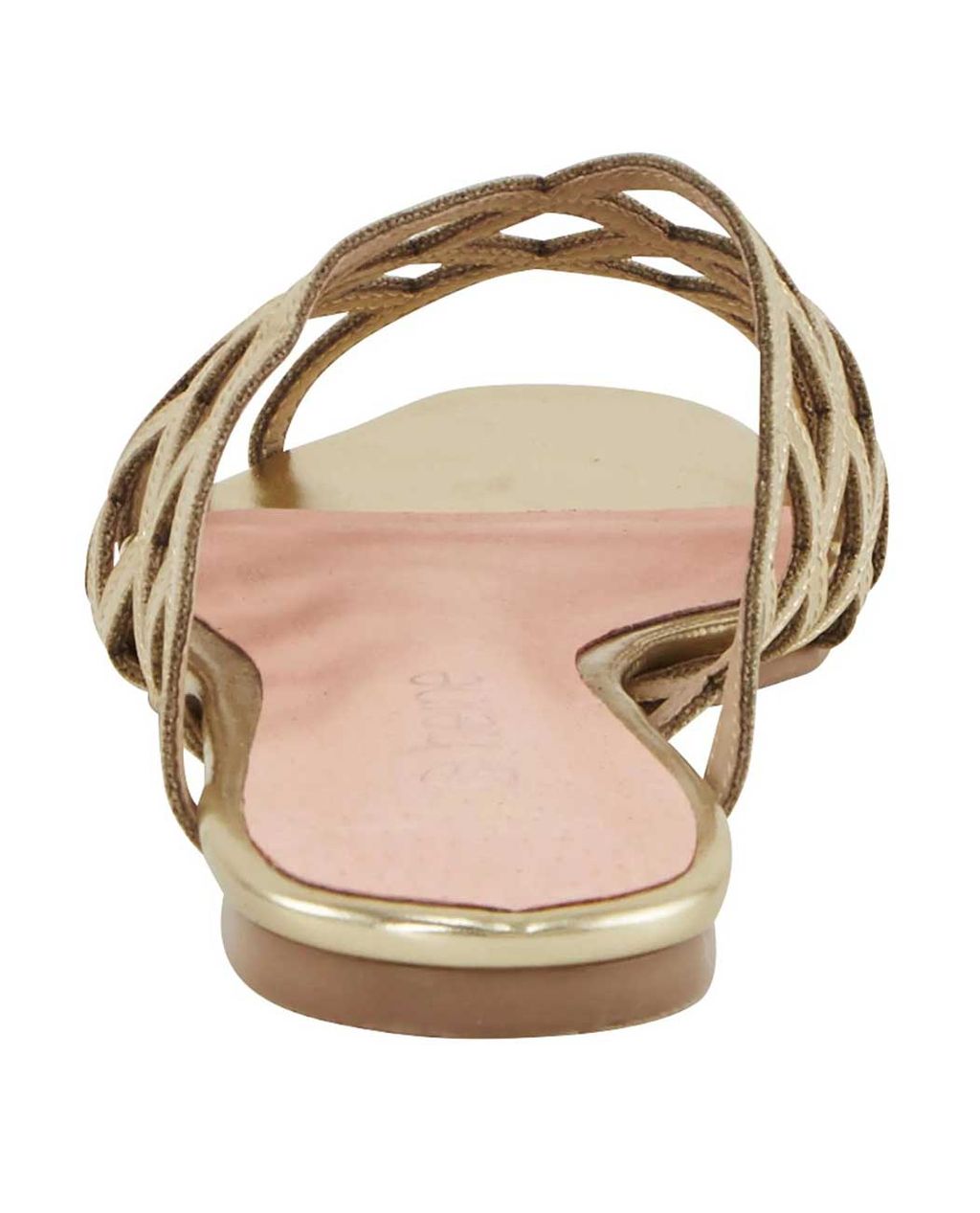 Шлепки, золотистые - Heine фото 6