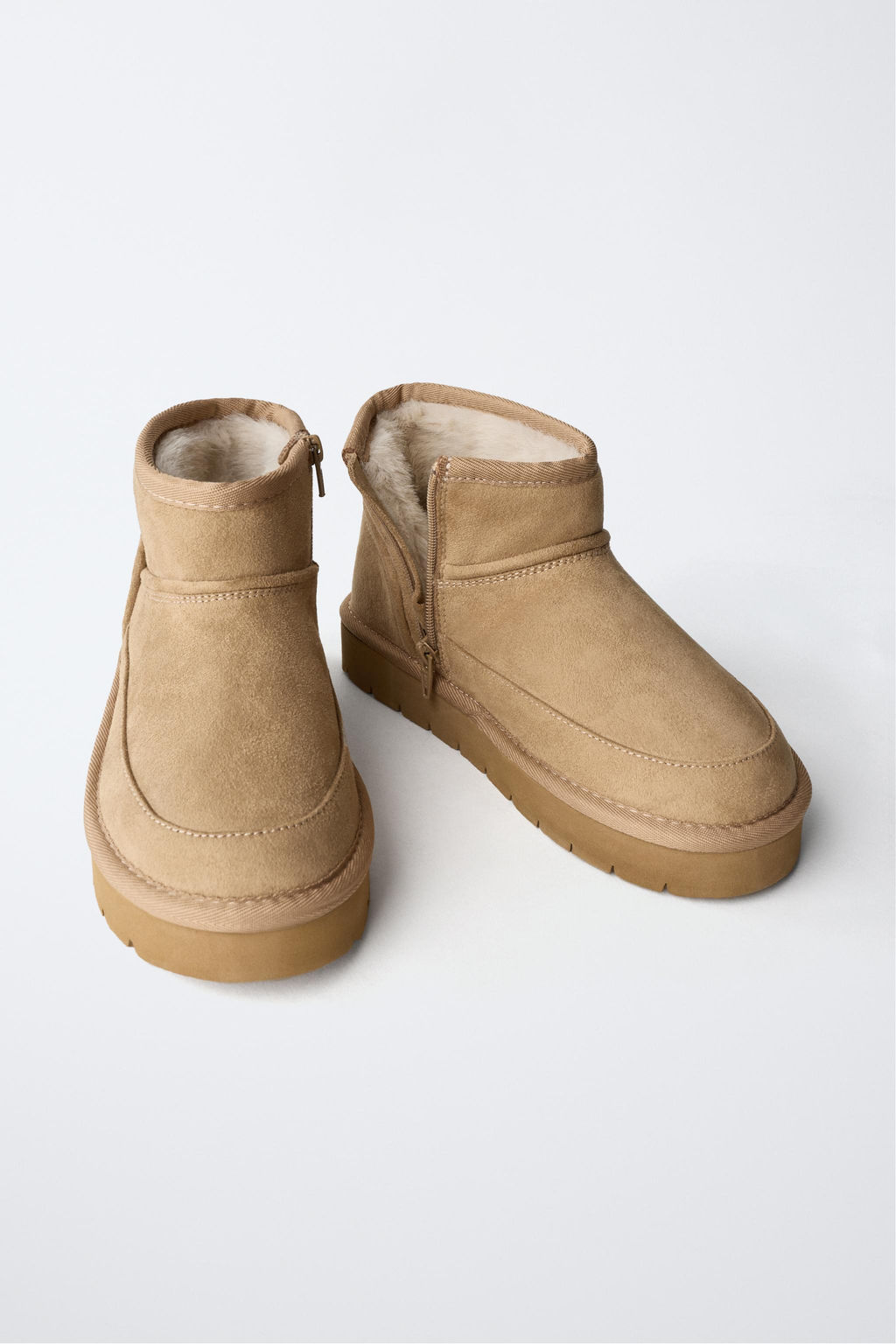 LINED ANKLE BOOTS - Zara фото 3
