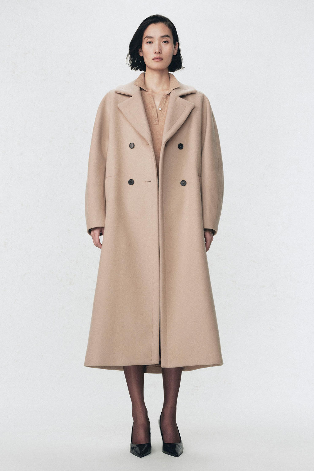 SOSHIOTSUKI X ZARA WOOL BLEND COAT
