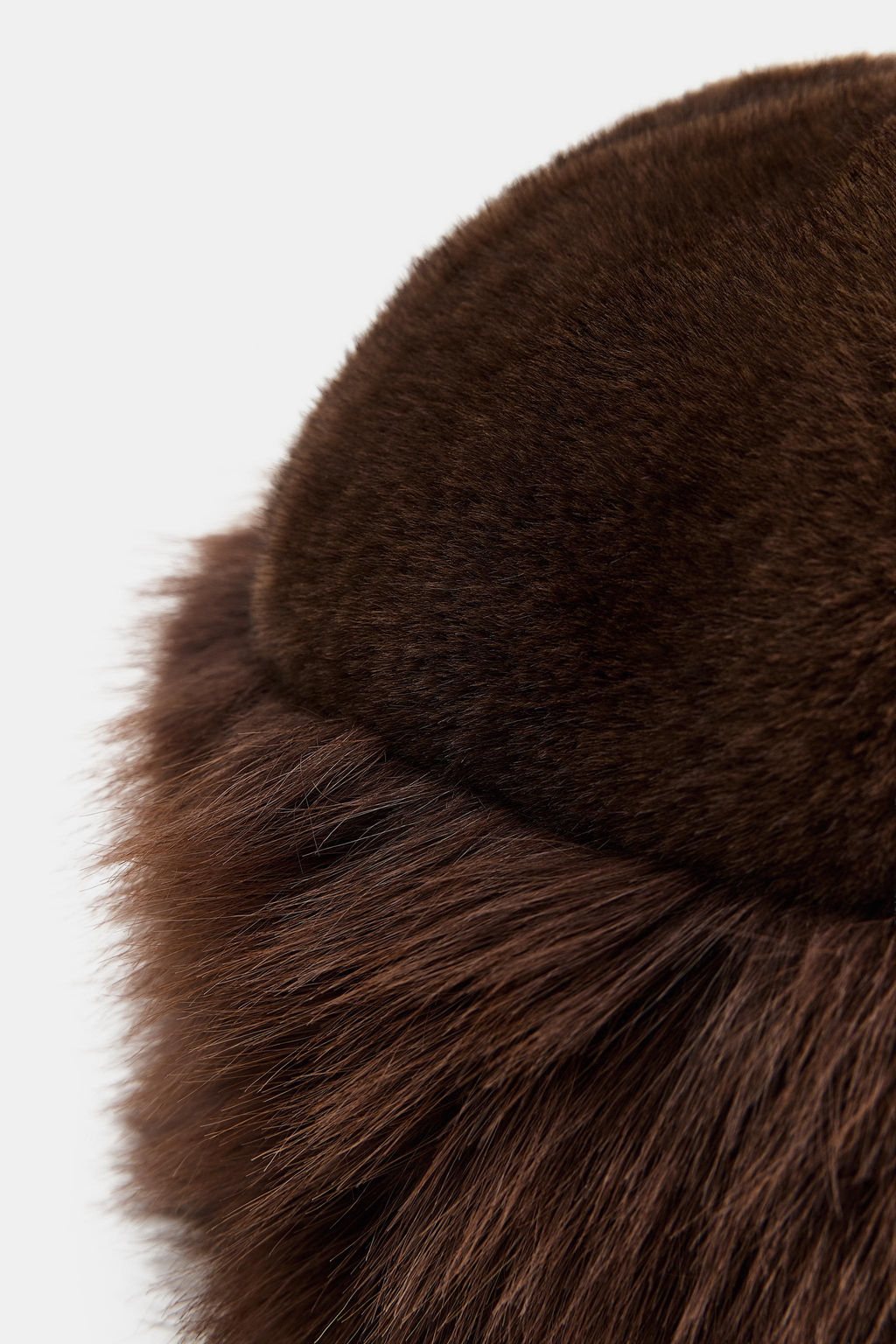 FAUX FUR TURN-UP HAT