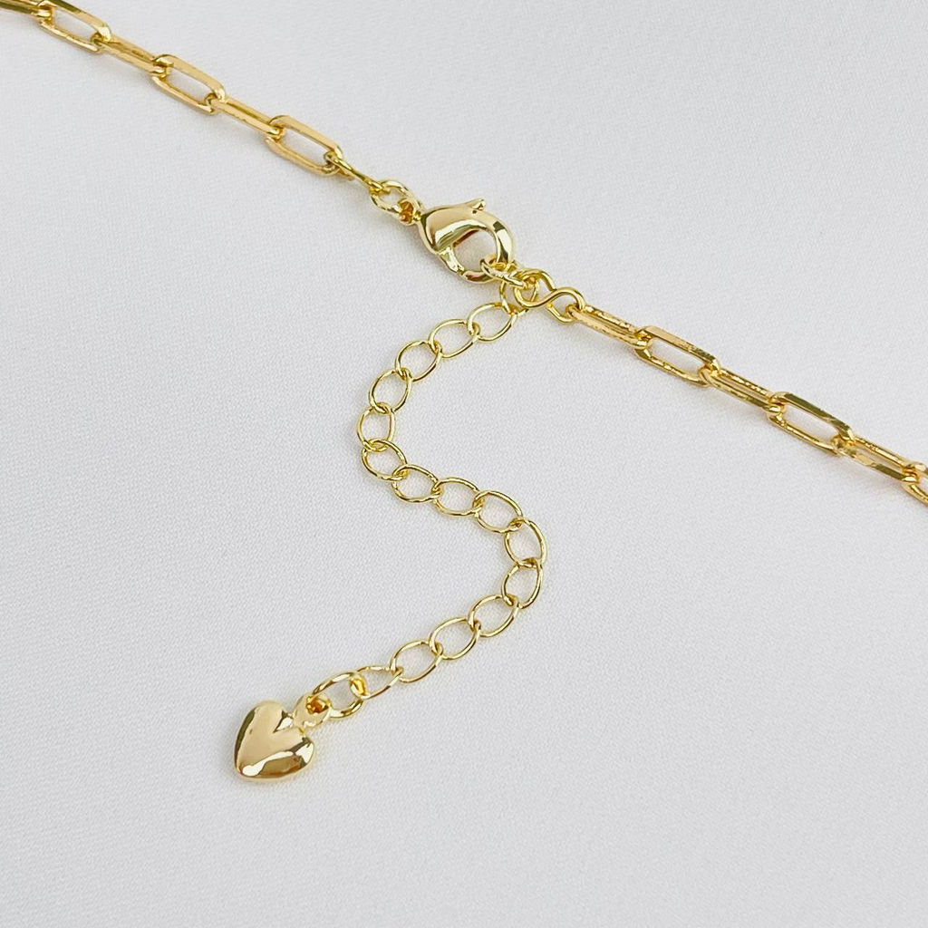 Колье на цепочке из Кунцита, Чароита и Жемчуга - Радуга самоцветов фото 3