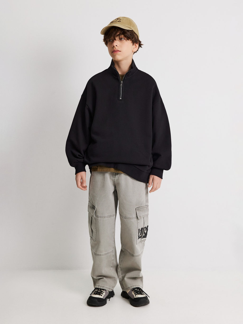 ACOOLA / Брюки джинсовые детские для мальчиков Padus серый  фото 4