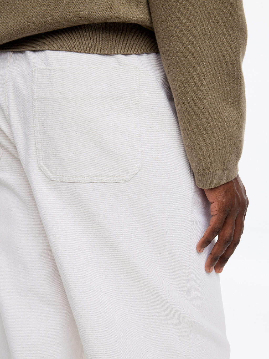 Pantalones de lino y algod?n loose fit - H&m фото 8