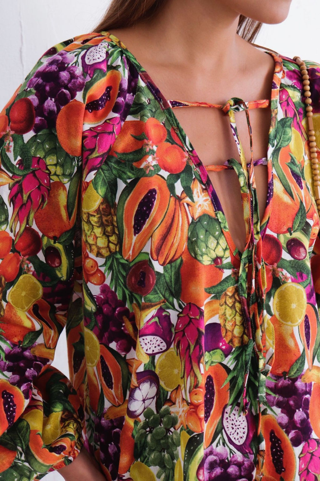 11596 Платье-туника Tropical из 100% хлопка - Martichelli фото 13