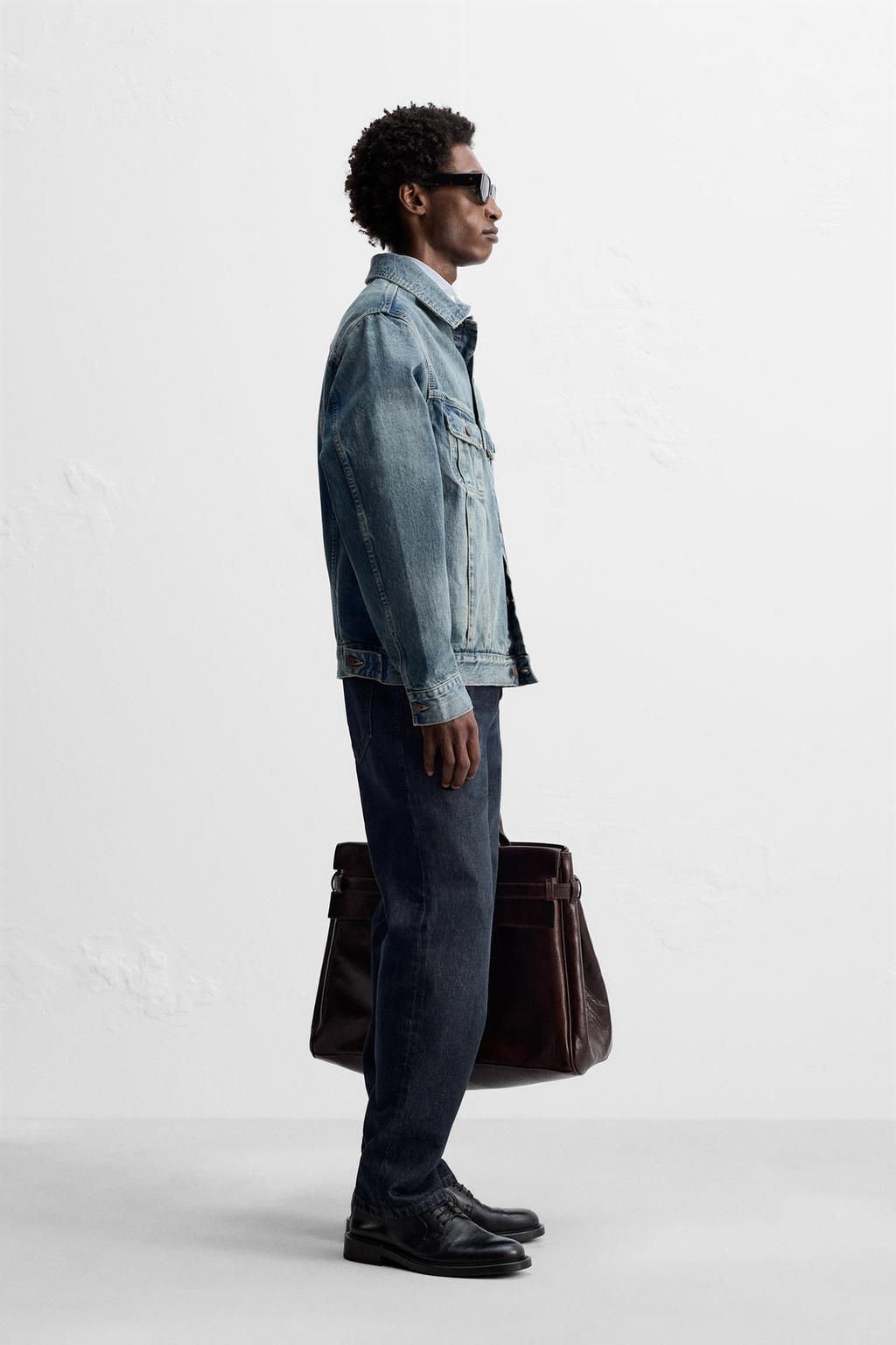 SELVEDGE DENIM JACKET - Zara фото 4