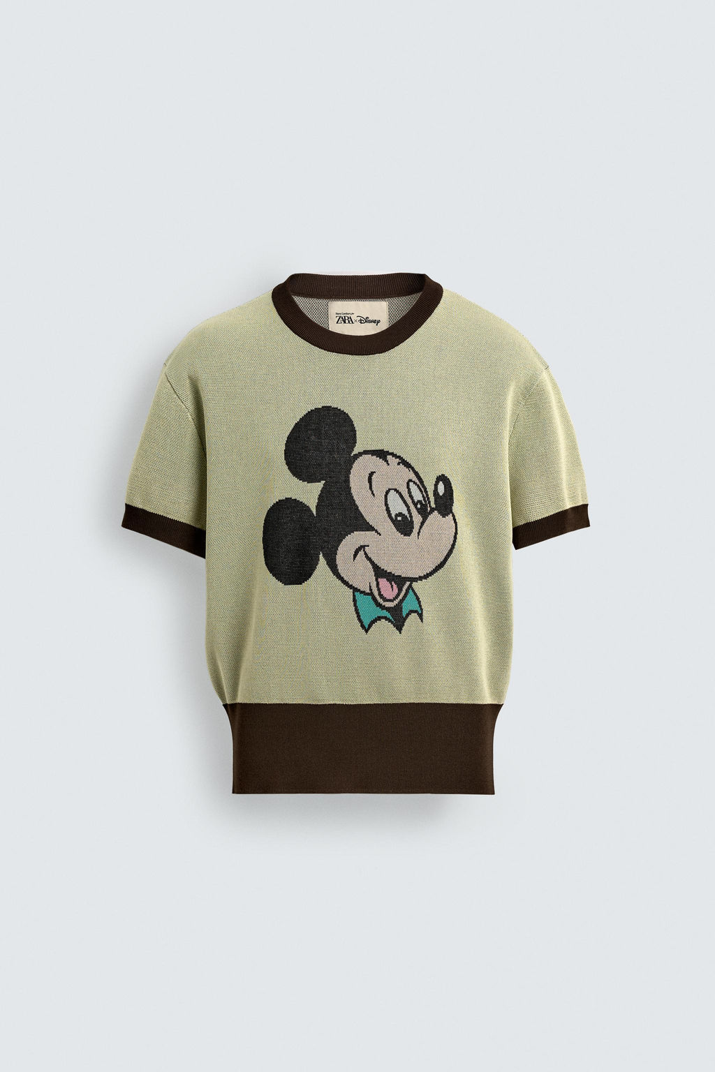 MICKEY MOUSE KNIT T-SHIRT HARRY LAMBERT FOR ZARA X DISNEY  фото 7