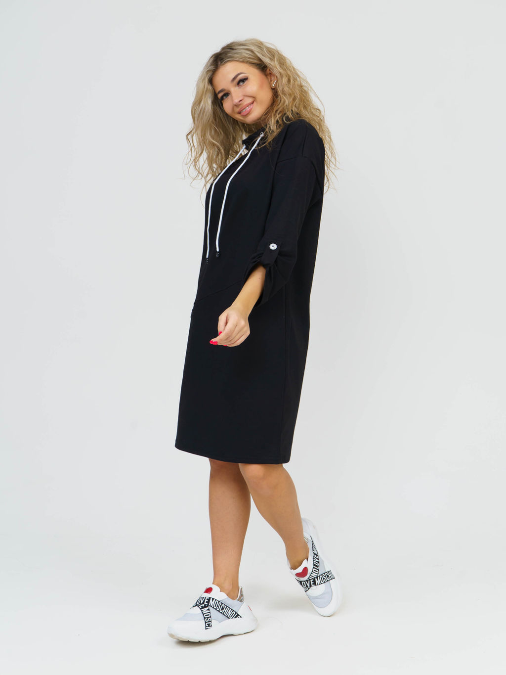 880 Платье "Черный"