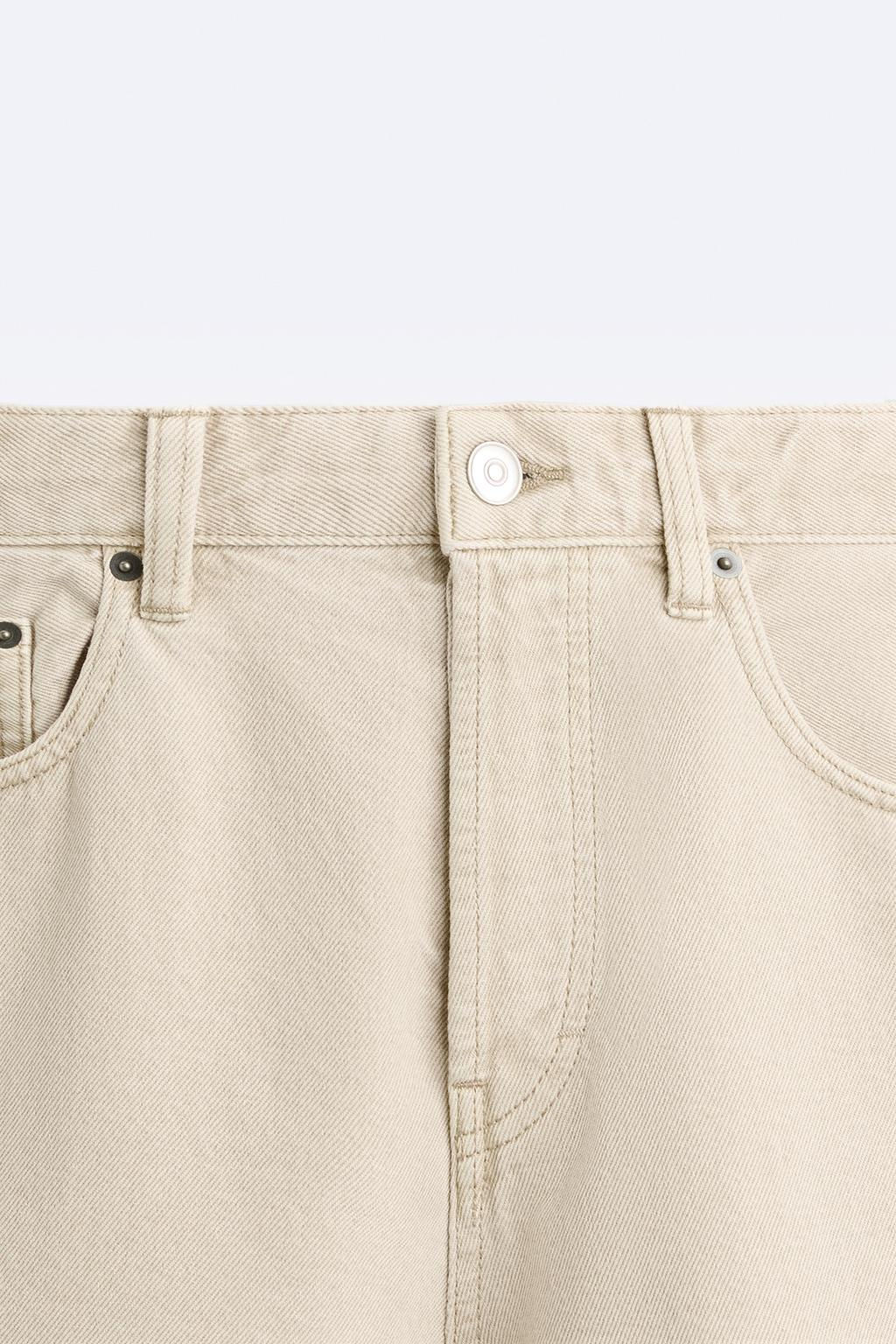 STRAIGHT-LEG JEANS WITH POCKET - Zara фото 7