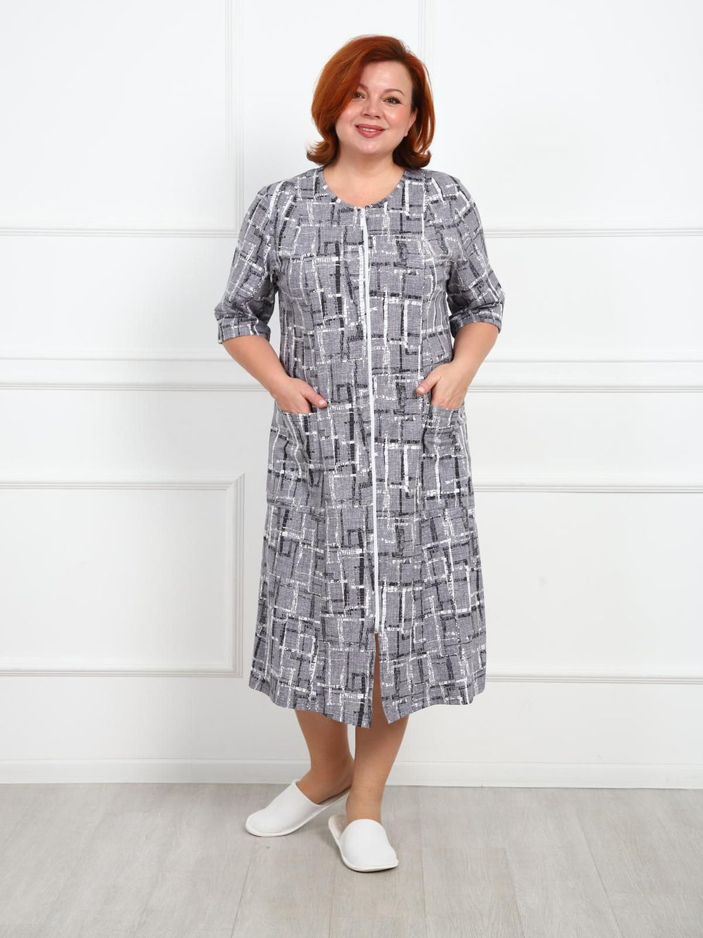 IV-CAPRIZ Митиола - халат бордовый фото 36