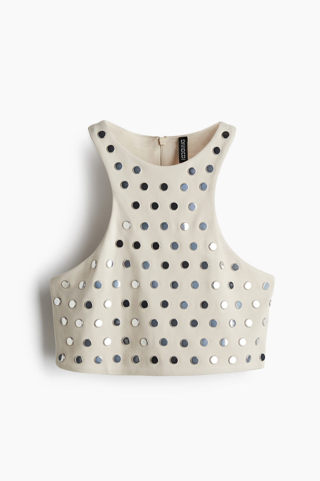 Crop top con tachuelas - H&m фото 5