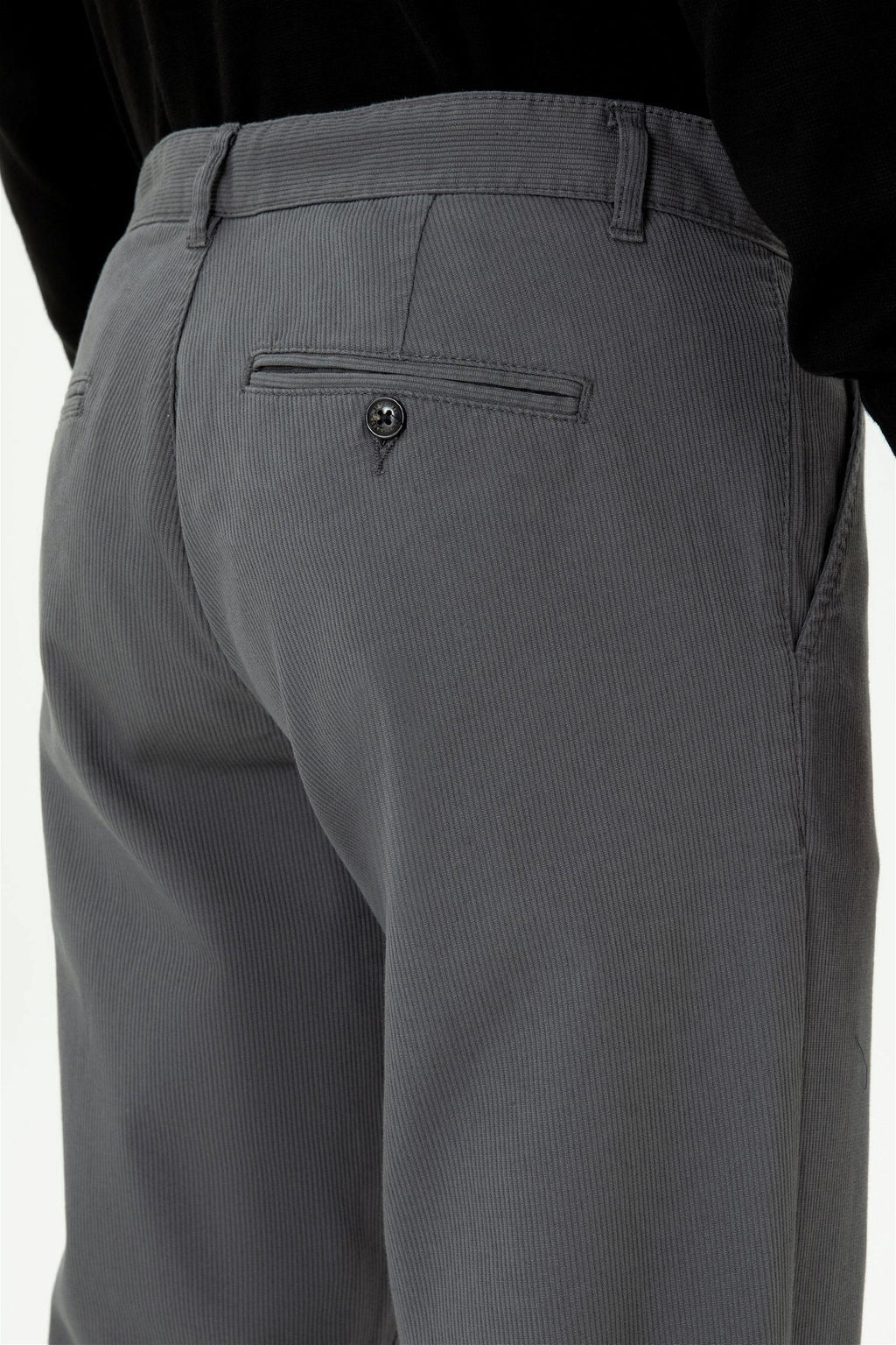 U. S. Polo Assn Мужские брюки из плотной ткани антрацитового цвета - U.s. polo assn фото 10