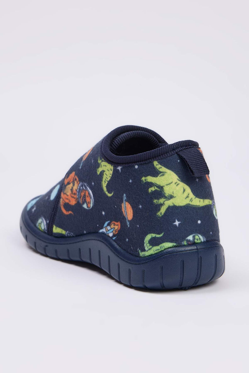 Lacivert Dinazor Bask?l? Kucuk Erkek Cocuk Kids Panduf TAKAW26ER00000 - Trendyolmilla фото 5