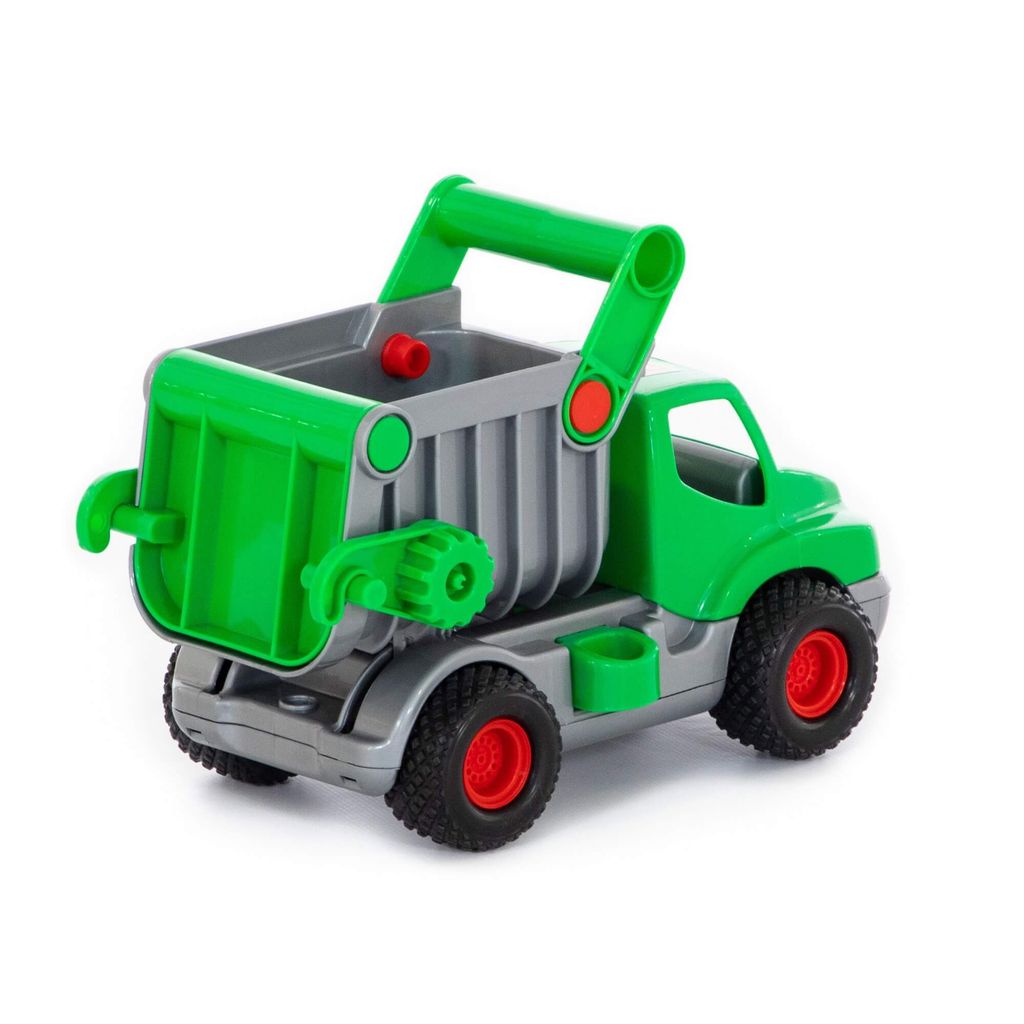 КонсТрак, автомобиль-самосвал (зелёный) (в коробке) - Полесье фото 4