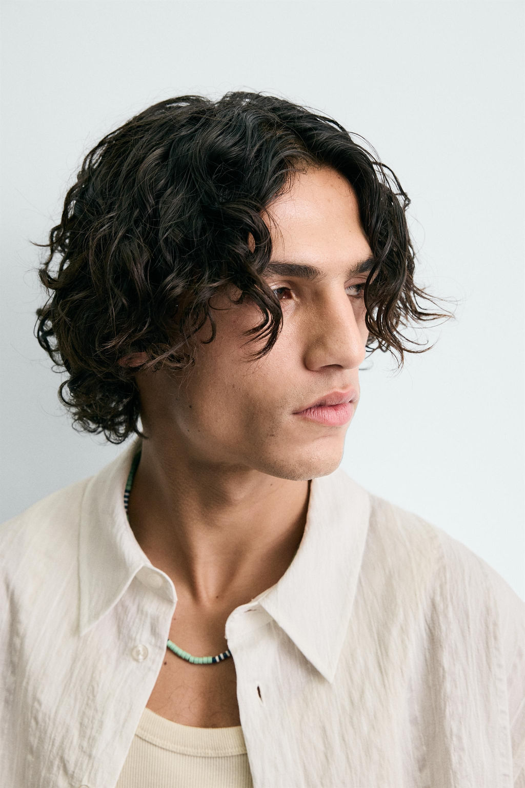 STRIPED TEXTURED FLOWING SHIRT - Zara фото 14