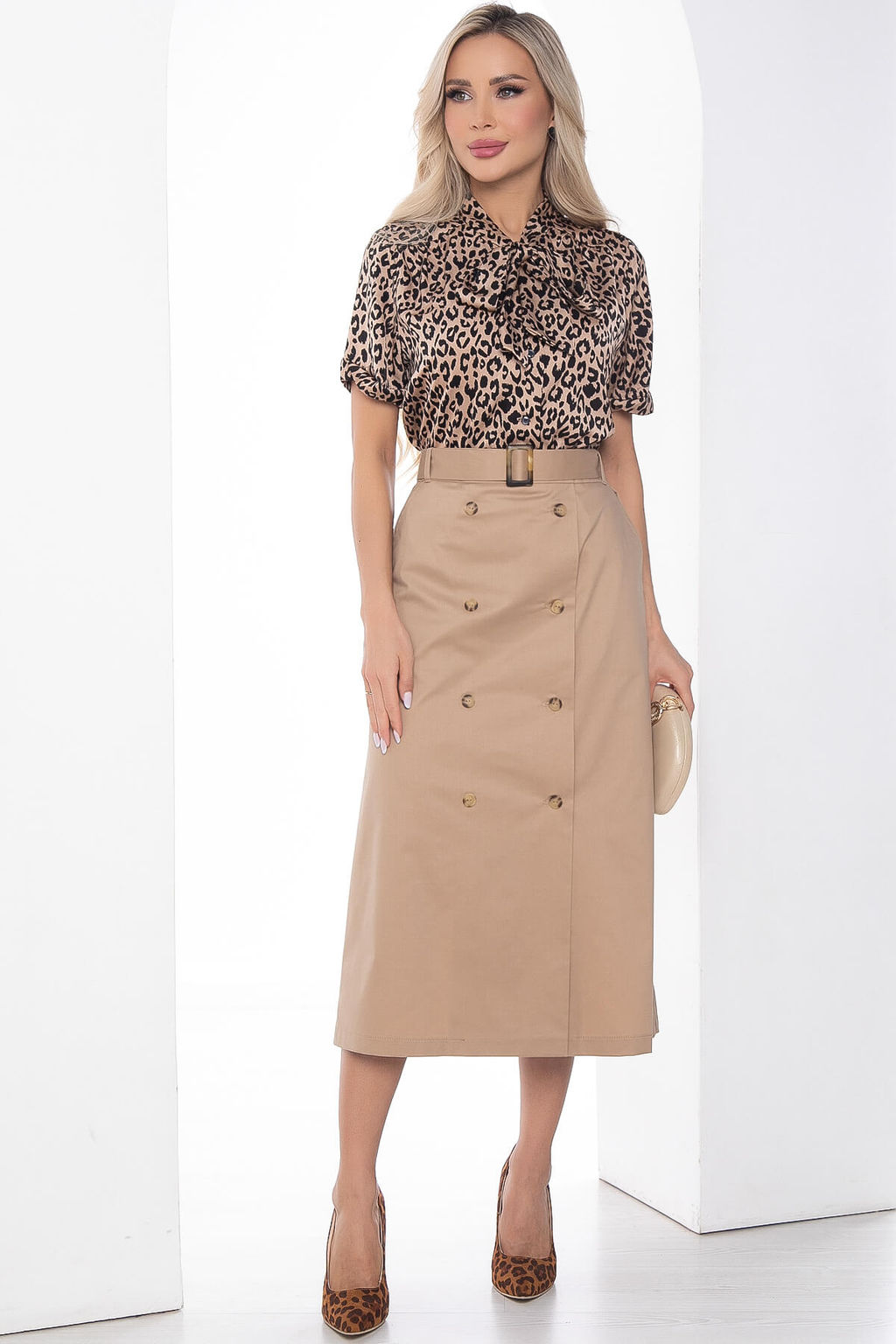 Юбка Сигурни (беж) Ю9099 - Lt collection фото 7