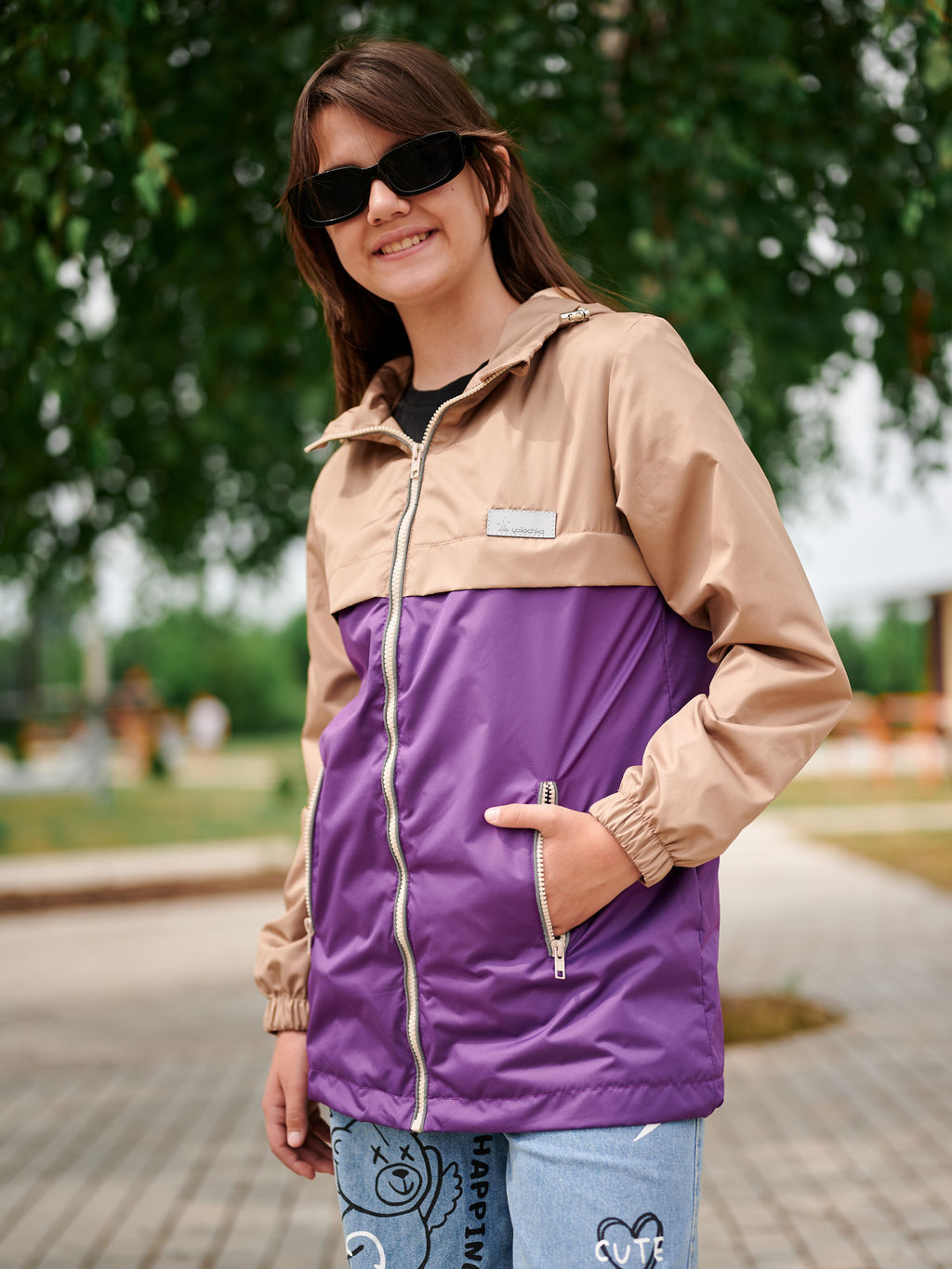 Ветровка-спорт на флисе для девочки - Yollochka фото 15