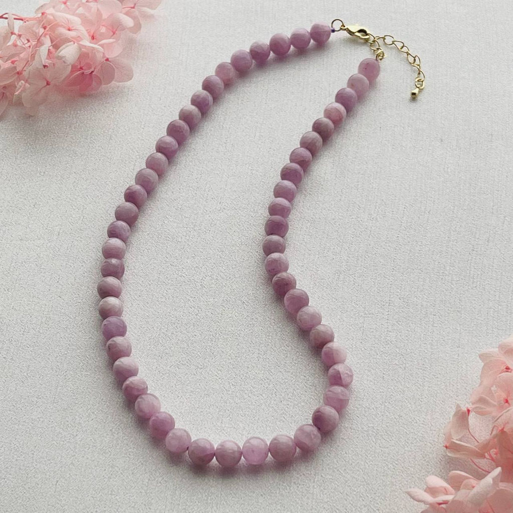 Бусы из Кунцита 45 см +