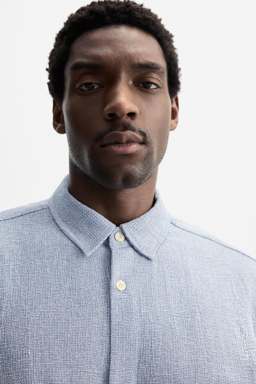 TEXTURED SHIRT - Zara фото 28