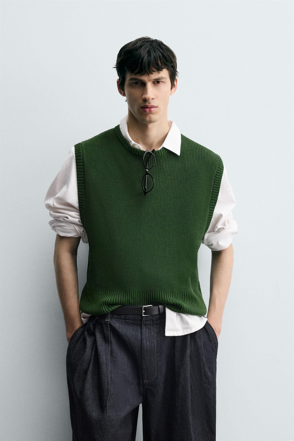 VISCOSE BLEND KNIT VEST - Zara фото 2