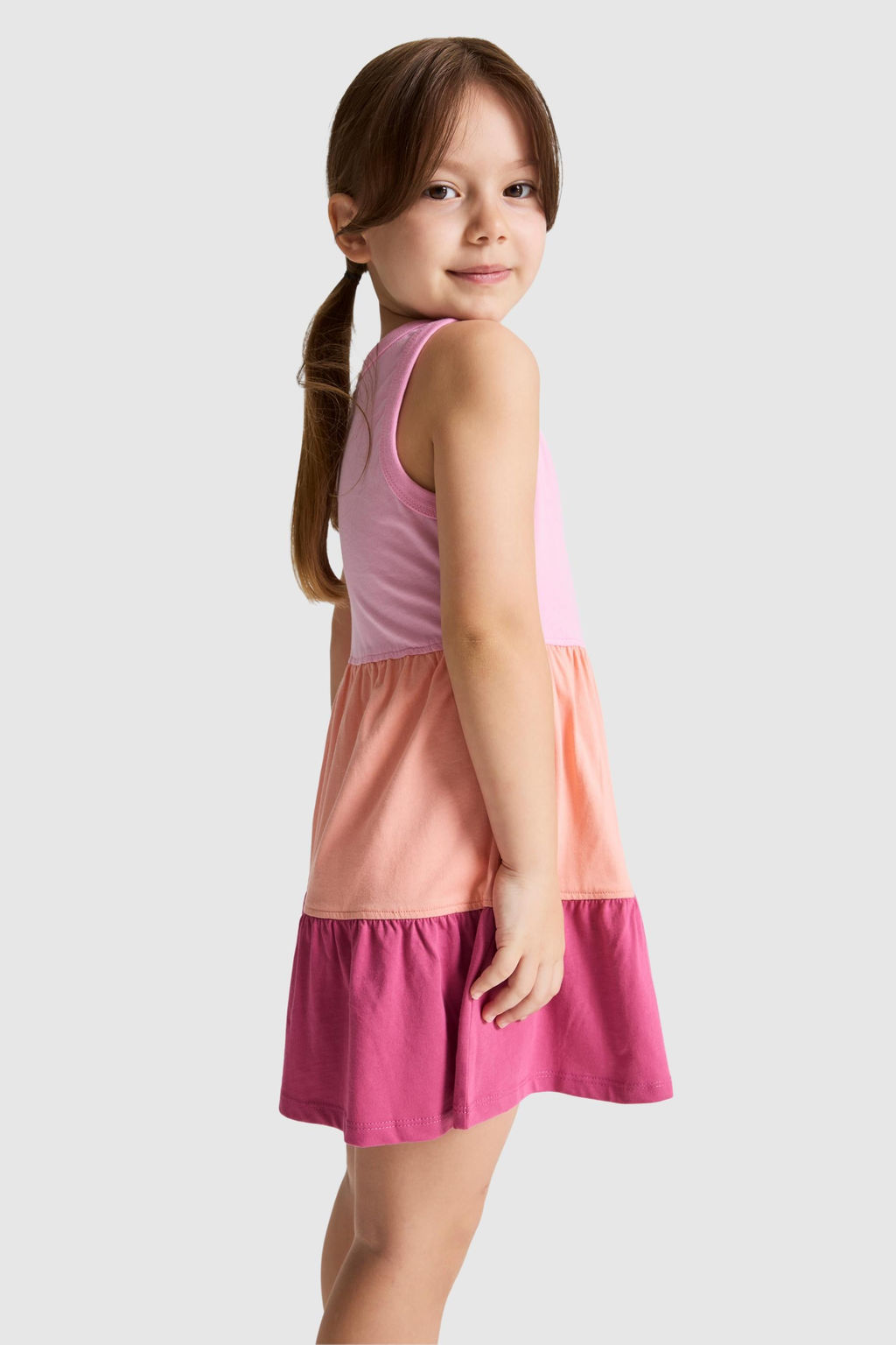 K_z _ocuk Pembe _rme Elbise