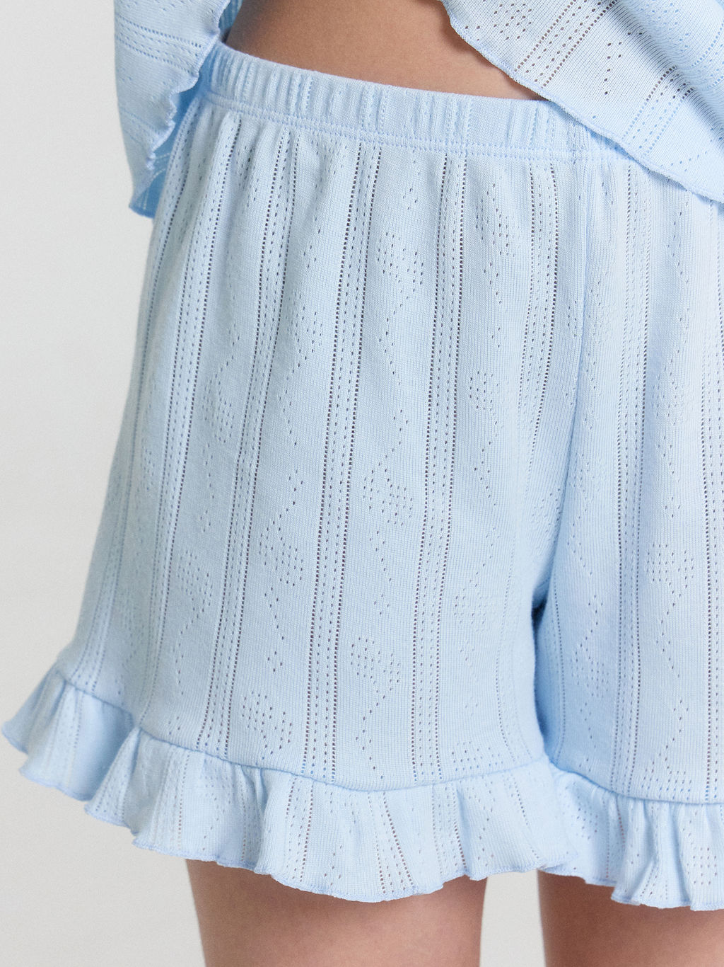 Комплект домашний для девочек голубой - Mark formelle фото 8