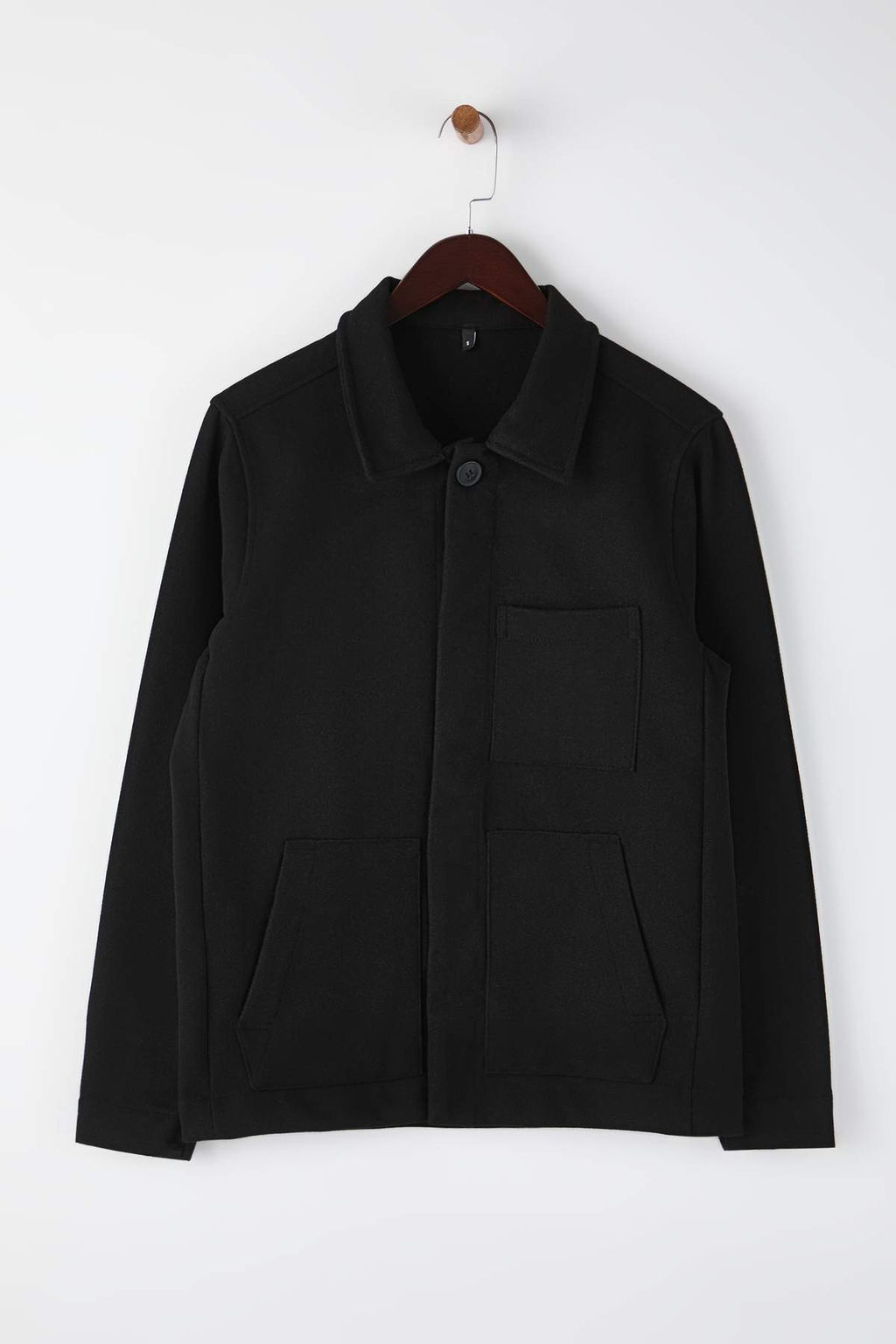 Antrasit Regular Erkek Mont TMNAW26MO00033 - Trendyolmilla фото 14